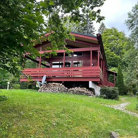 Rote Haus Am Ferienhaus Walchensee