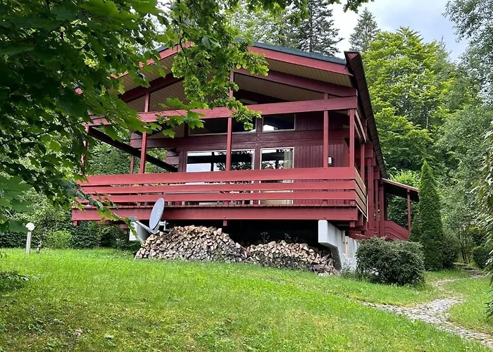 Rote Haus Am Semesterbostad Walchensee